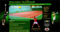 Desktop Screenshot of kouvolantennishalli.fi